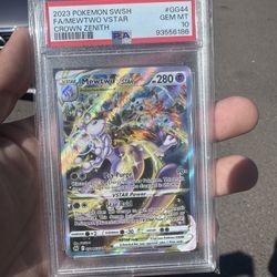 Mewtwo V Star Psa 10 