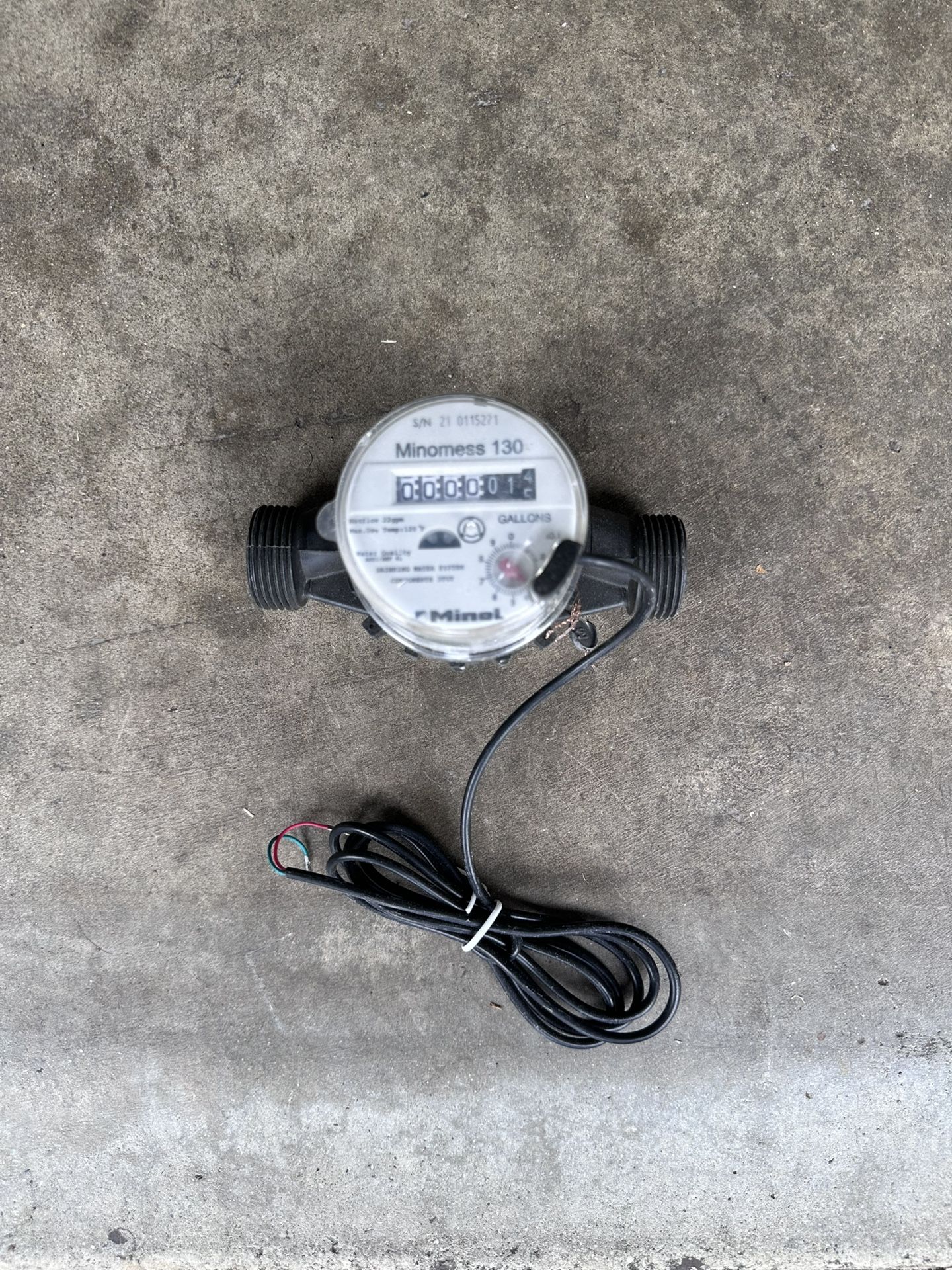 Minol Minomess Water Flow Meter Sensor