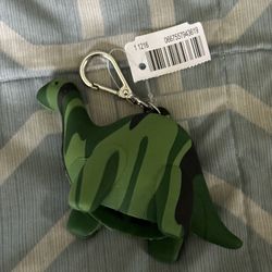 Bath & Body Works camo dinosaurs keychain holder