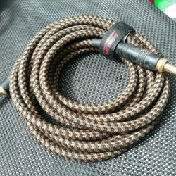 Musician's Gear Instrument Cable Black 18.5 ft. ROC 186