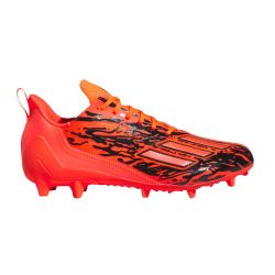 Adidas Adizero 12.0 Poison Football Cleats Mens Size 11.5 IG7207 Red Black 