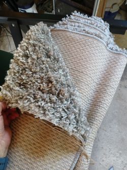 Gray Shag Rug