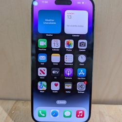 I Phone 14 Pro max /512GB factory unlocked for any carrier /512 GB liberado para cualquier compañía