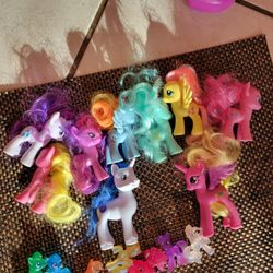 My Little Pony Lot. Figures.  Castle. RC Car, Works 