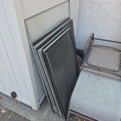 Free Window glass, untempered, screens