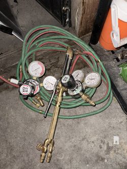 Torchhead , Hose, And Gauges