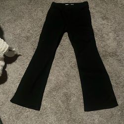 Black Old Navy Wow Flare pants
