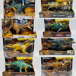 Lot of Jurassic Park Dinosaurs MIB/MOC
