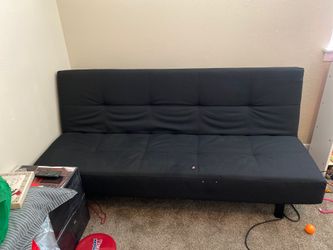 Black futon