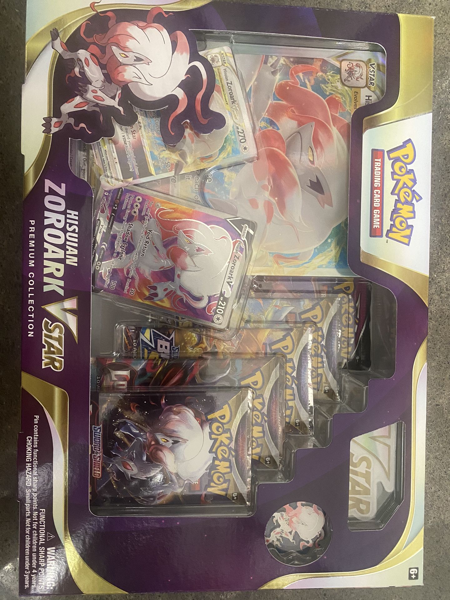 Hisuian Zoroark VSTAR Premium Collection (International Version) - SWSH11: Lost Origin (SWSH11)