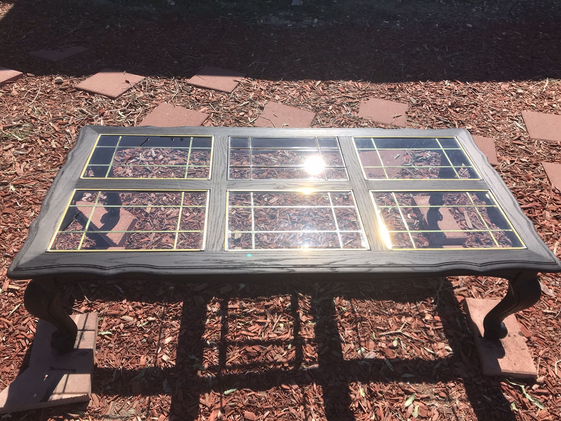 Solid Oak Coffee Table
