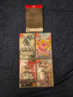 Nintendo Switch games collection