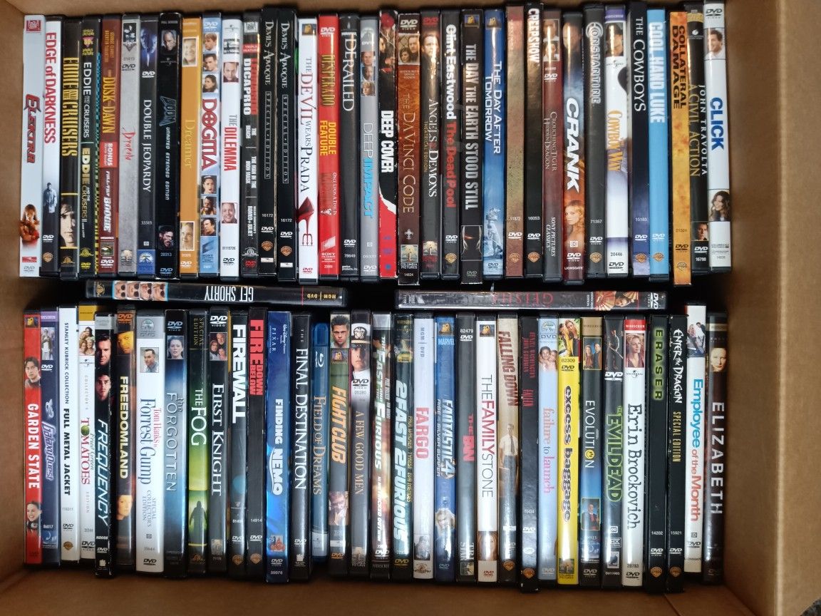 Lot Of 443-ish Movie/TV DVDs For Sale