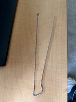 Silver necklace