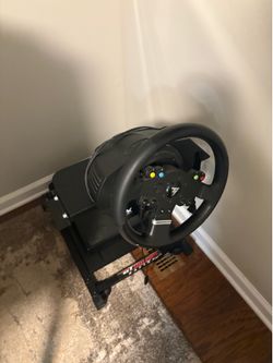 racing sim setup thrustmaster