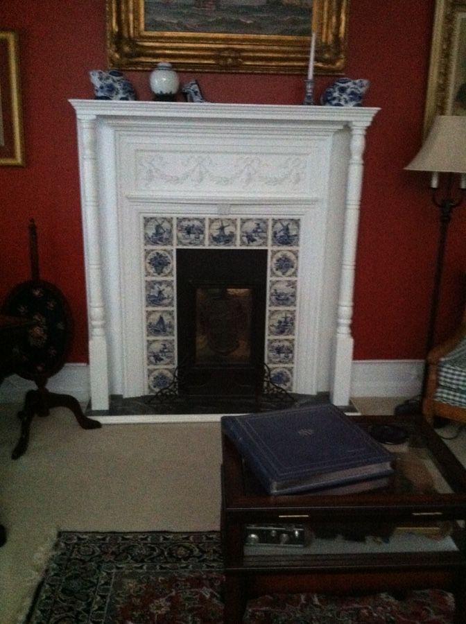 Antique Faux Fireplace