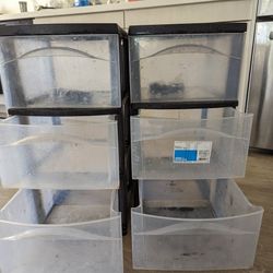 Storage cabinet plastic -TWO