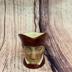 Royal Doulton "The Cardinal" Character Toby Jug Small 2.25"