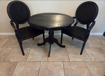 Table and chairs