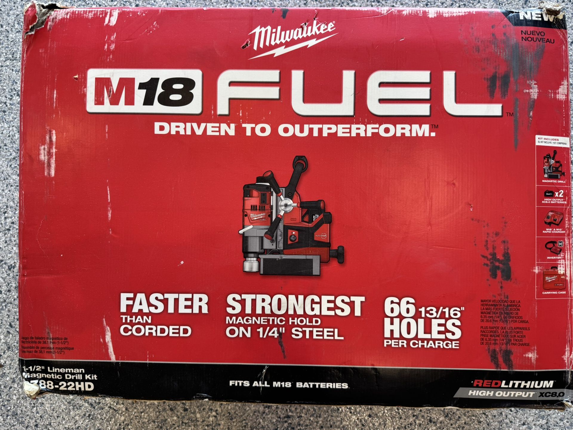 Milwaukee M18 Magnet Drill 2788-22hd