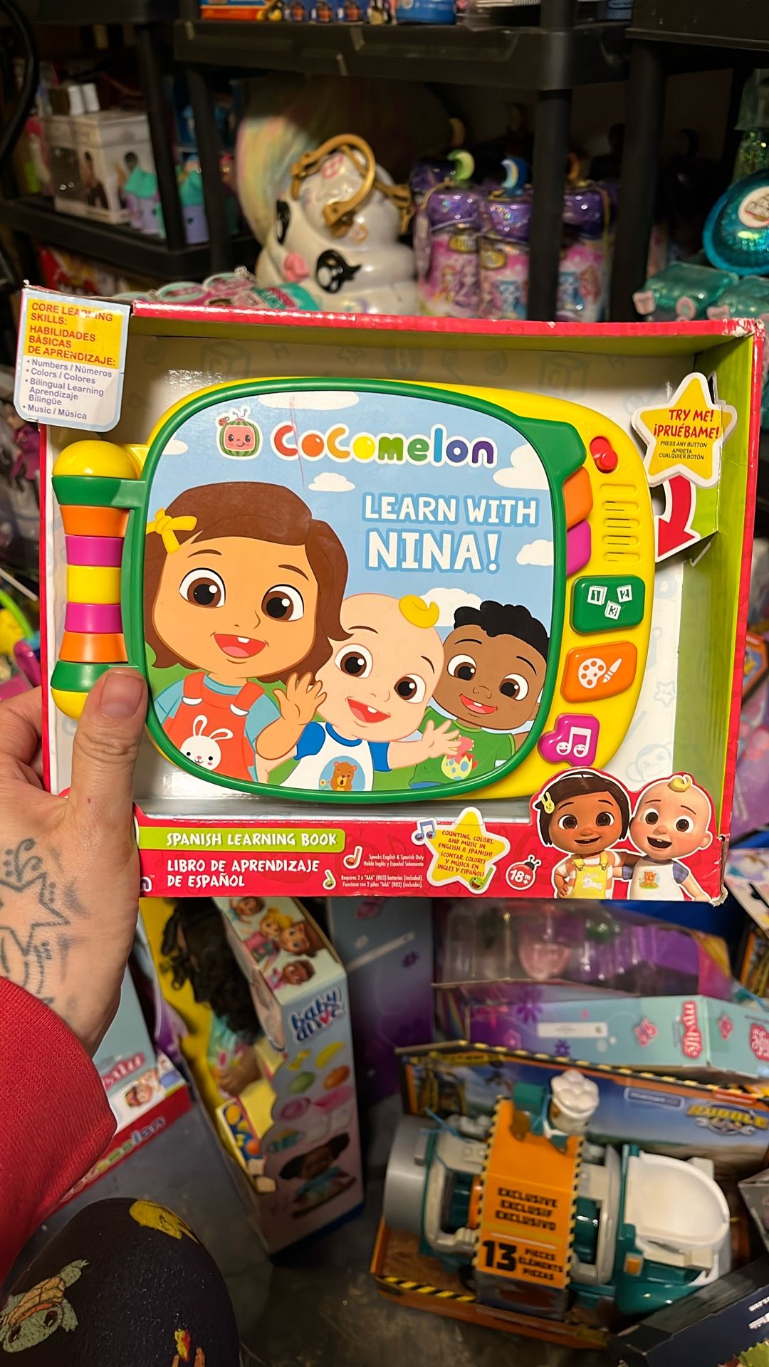 Cocomelon Spanish Learning Book You