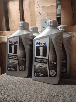 Mobil 1 5W-20 Full Synthetic Motor Oil 4-Pack