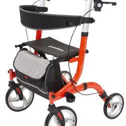 VIVE MOBILITY ROLLATOR MODEL S RED