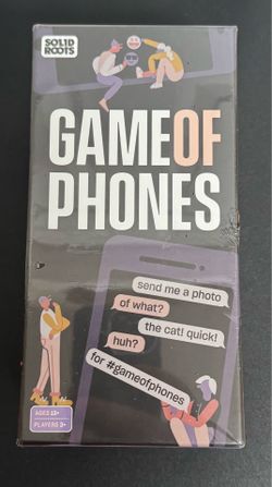 NEW SEALED Game of Phones just $5