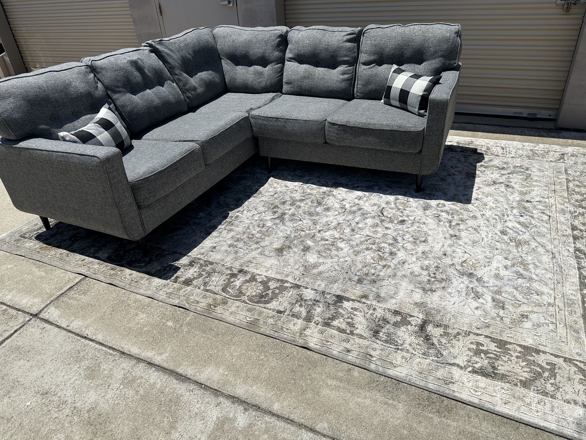 Beautiful L Sectional Couch Free Delivery