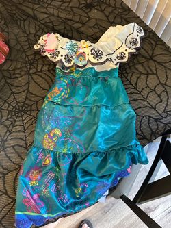 Disney Encanto Mirabel Girls Costume Dress