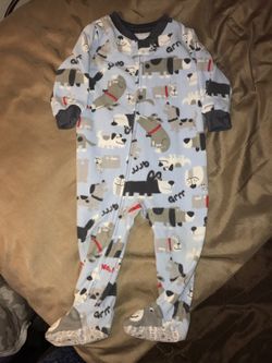12 month pajamas/onesie