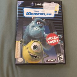Nintendo Monsters Inc for GameCube