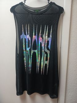 Club EXX sheer Tank Top sz M