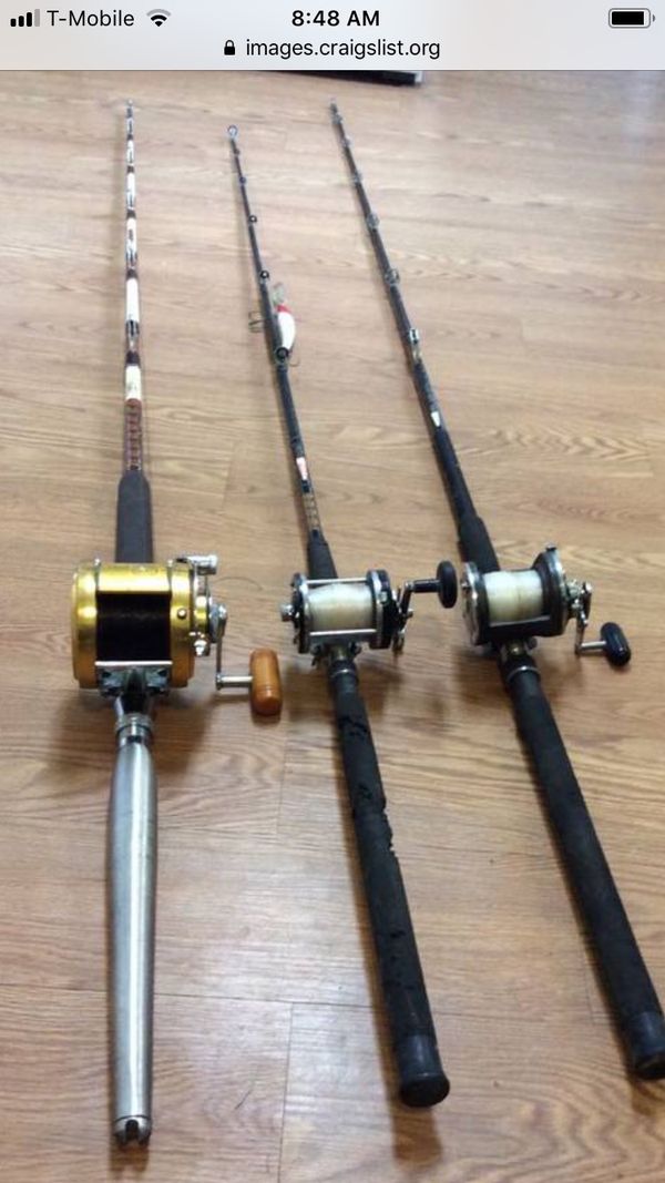 Offshore fishing rods. for Sale in Pasadena, TX OfferUp