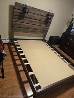 Queen bed frame