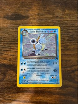 2000 POKEMON ROCKET #3 DARK BLASTOISE-HOLO