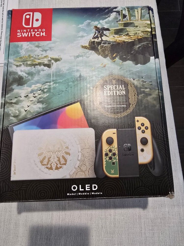 Switch OLED Zelda Edition