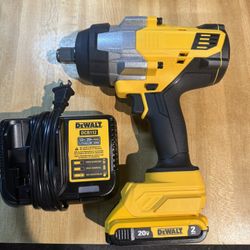 3/4” impact wrench with batt and charger new $250 firm 1800 breakaway torque see details below  Impact wrench is Dewalt comparable but not Dewalt bran