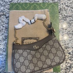 Gucci Mini Ophidia Bag Color Brown