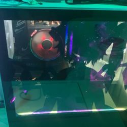 Gaming pc, RTX2060, Ryzen 7, 16gb Ram With Snowblind Screen Case