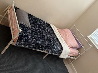 Twin Or Twin Xl Metal Bed Frame 
