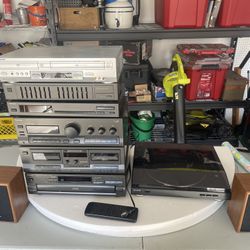 Old School Vhs Tape Record Sony Technics