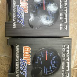 Glow Shift Trans Temp And Boost Gauge Brand New 
