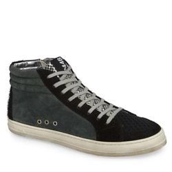 P448 A8 Skate BS Marshalls Suede And Leather Hightop Sneakers Size EU 44 / US 11 RETAIL $298