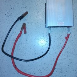 Power Inverter 12v To 125v. 2000w Continuous To 4000w Peak. Thick Cables For Proper Function As Required. Tested, Works Great