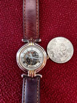Fossil Ladies Quartz Watch Works. 