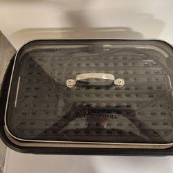 POWER SMOKELESS INDOOR GRILL/GRIDDLE, MODEL# PG1500 No Box