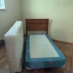Twin Bed Frame And Mattress 