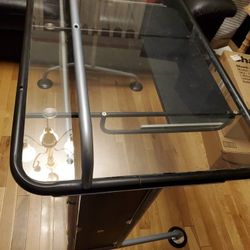 Ikea Glass Study Desk 