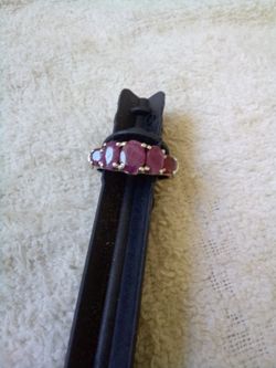 Sterling Silver Five Rupees Graduating Brilliant Carriage Ring